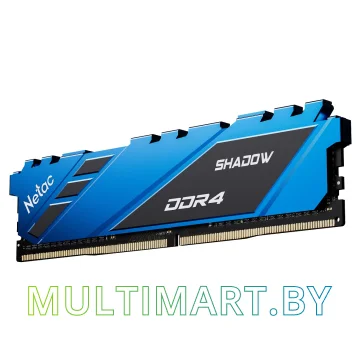 Оперативная память Netac Shadow 8GB DDR4 PC4-25600 (NTSDD4P32SP-08B) картинка 5